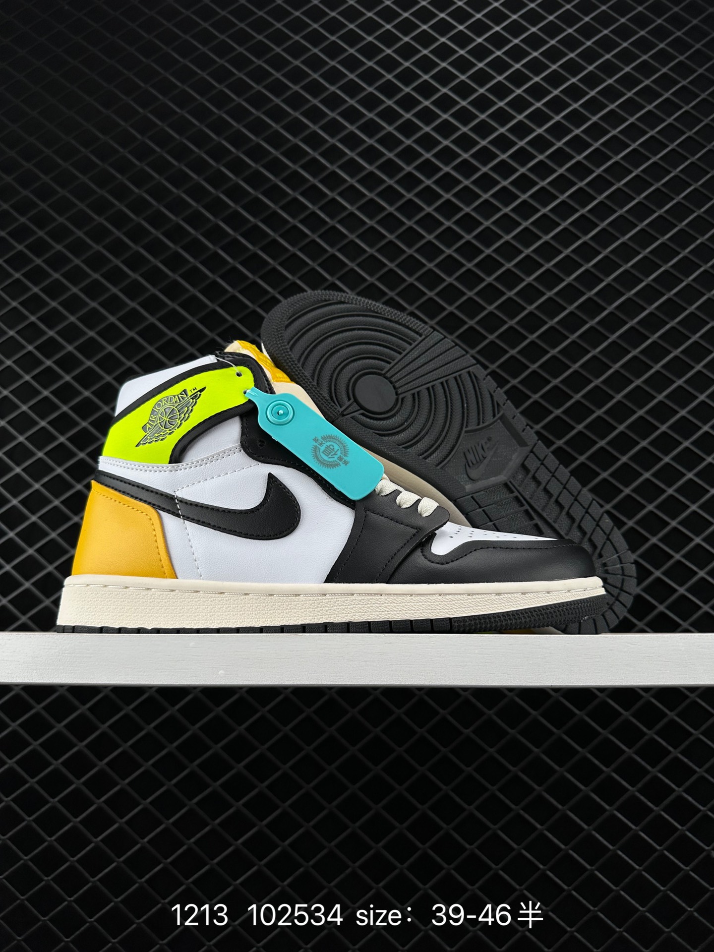 Nike Air Jordan 1 Retro High OG”Black/White“